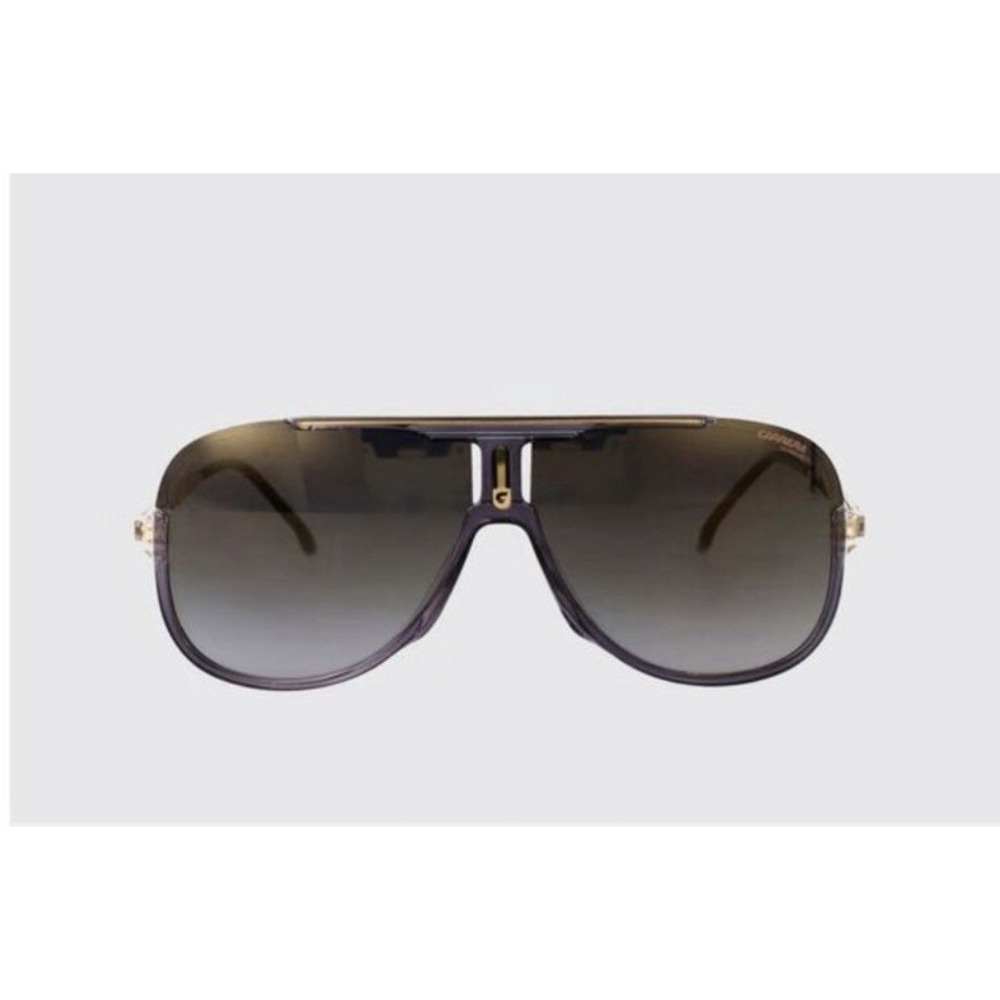 Carrera Mens Italian Pilot Sunglasses (1059/S) in Gold and Black New with Case